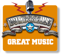 Great music at bombshells!